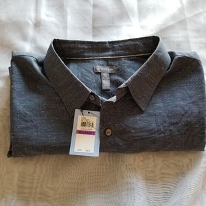 New Men's Short Sleeve Button Shirt